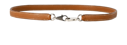 Hermes Kelly Bag Strap, &pound;350, Accessories, Gold, Leather, Front view